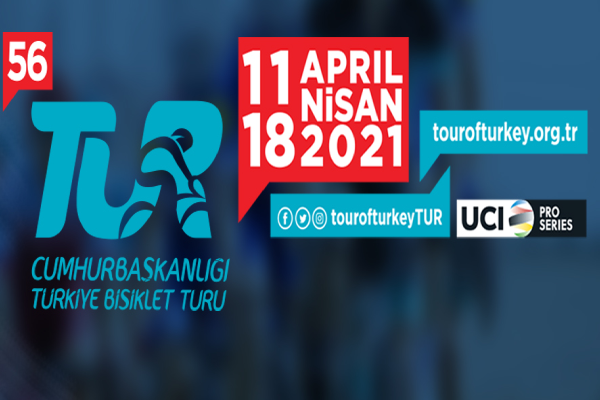 CEREMONY AND JERSEY HOLDERS FOR MARMARIS-TURGUTREIS STAGE OF THE 56th PRESIDENTIAL CYCLING TOUR OF TURKEY 